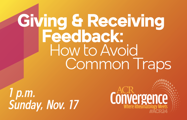 Session to Provide Tools for Delivering Feedback to Teammates