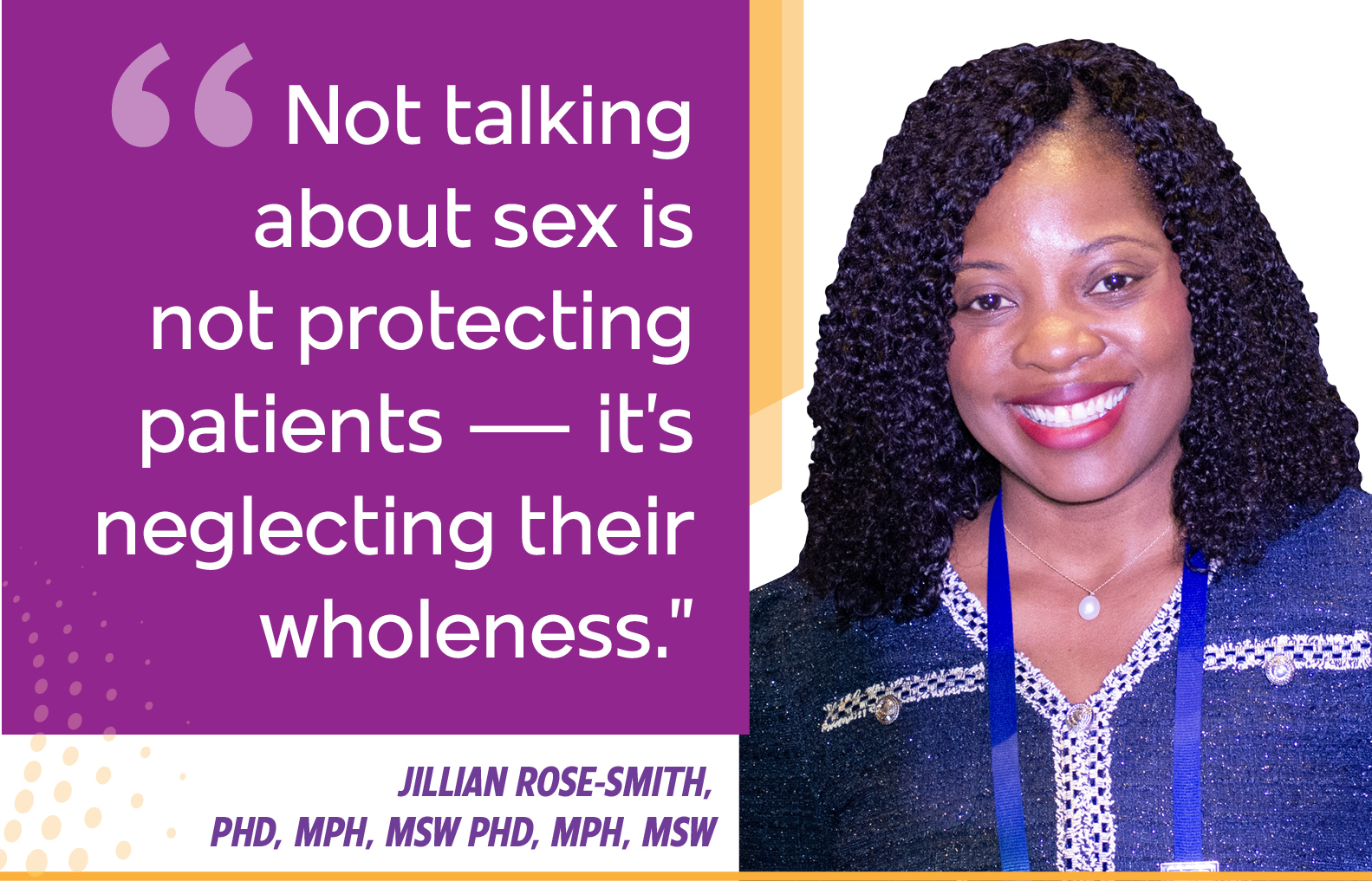 Daltroy Lecture Breaks the Silence Around Conversations Between Patients and Rheumatologists About Sex and Intimacy