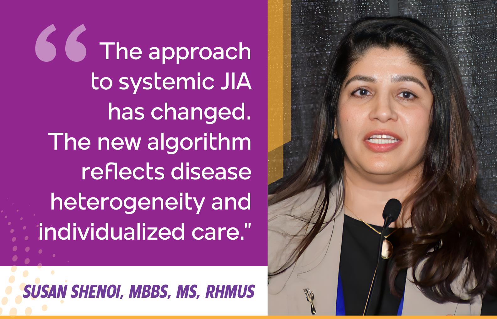 Panelists Explain ACR’s Expanding JIA Guidelines